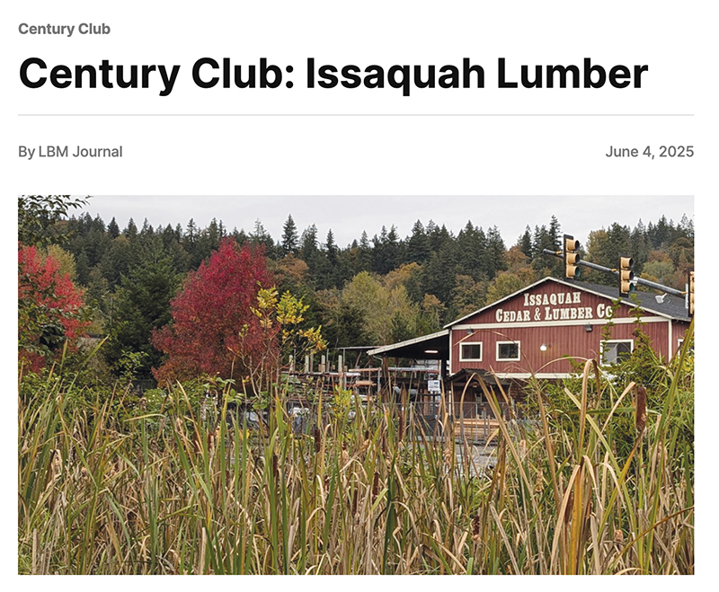 Century Club Issaquah Lumber