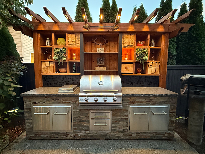 Outdoor kitchen