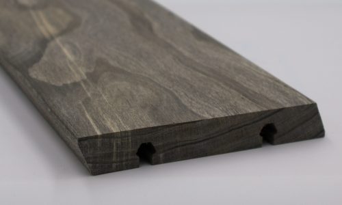 Cascade Collection Featuring Issaquah Lumber's 1x6 Accoya Grey Parallelogram