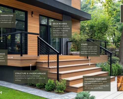 Deck safety Infographic